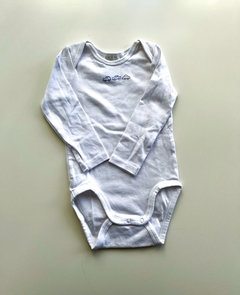 Body Hym Bebe Blanco Talle 9-12 Meses