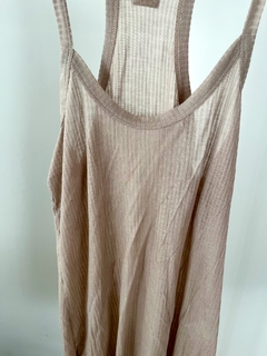 Musculosa De Morley Jazmin Chebar Beige Oscuro Talle 2 - FASHION MARKET BA