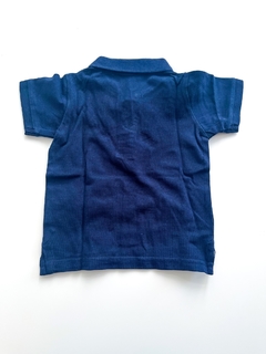 Chomba Hym Azul Ancla Bordada Talle 9-12 Meses - comprar online