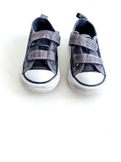 Zapatillas Converse All Star Low Azul Grisaceo Talle 4us