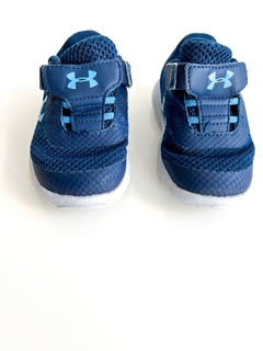 Zapatillas Under Armour Niño Azules Talle 5us en internet