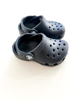 Crocs Clasicas Negras Niño Talle 4