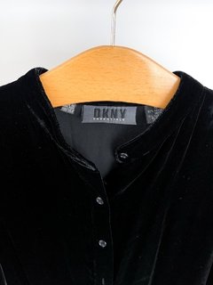 Camisa De Chiffon Negra Dkny Talle 10us - FASHION MARKET BA