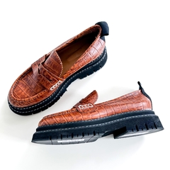 Mocasines Loafers Jazmin Chebar Marron Talle 40