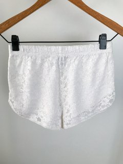 Short H&m Blanco Encaje Divino - FASHION MARKET BA