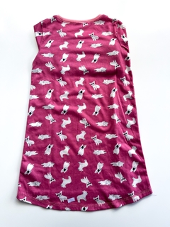 Camison Old Navy Rosa Estampa Bull Dogs Talle 5 Años - comprar online