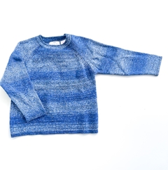 Sweater Zara Bebe Azul Degrade Talle 18-24 Meses en internet