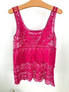 Musculosa Zara Calada Fucsia Talle S - FASHION MARKET BA