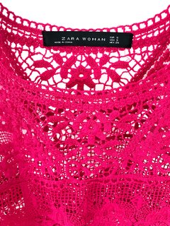 Musculosa Zara Calada Fucsia Talle S en internet