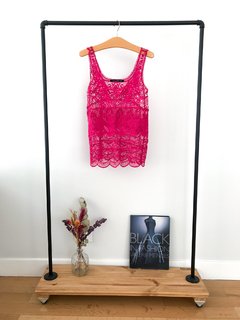 Musculosa Zara Calada Fucsia Talle S