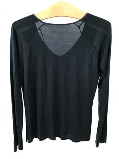 Remera Hugo Boss Mujer Negra Talle S