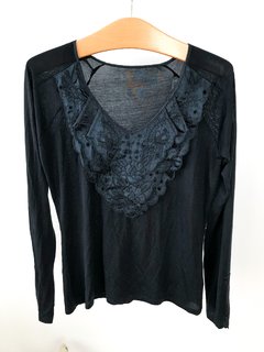 Remera Hugo Boss Mujer Negra Talle S en internet