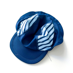 Gorra Para Playa Pileta Hym Bebe Azul Talle 6-12 Meses