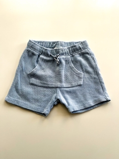 Short Jogging Zara Bebe Celeste Talle 12-18 Meses