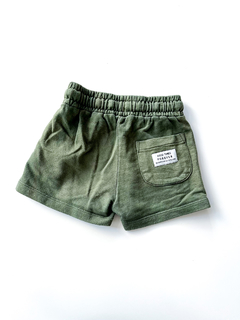 Short De Jogging Zara Niño Verde Talle 18-24 Meses - comprar online