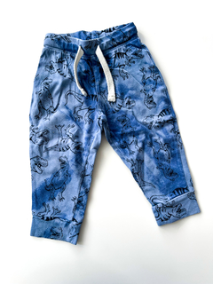 Pantalon Jogging Old Navy Niño Celeste Talle 12-18 Meses