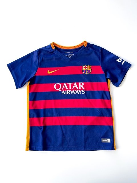 CAMISETA BARCELONA NIÑO TALLE 7-8 AÑOS