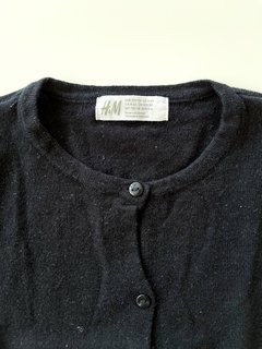 Cardigan H&m Niña Basico Negro Talle 4 - 6 Años Muy Poco Uso en internet