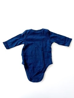 Body Gap Bebe Azul Oscuro Talle Hasta 3 Meses - comprar online