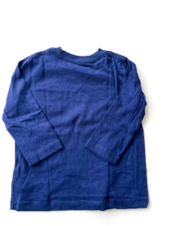 Remera Basica Manga Larga Gap Azul Talle 18-24 Meses - comprar online