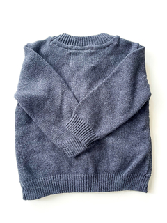 Cardigan Con Cierre Zara Bebe Gris Talle 6-9 Meses - comprar online