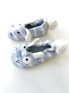 Pantuflas Zara Home Bebe Celeste Talle 16/17 - comprar online