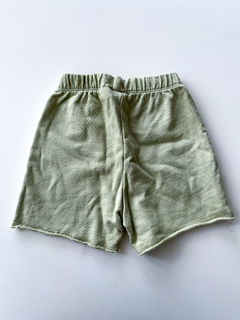 Short Jogging Zara Niños Verde Talle 18-24 Meses - comprar online