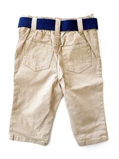 Pantalon Polo Ralph Lauren Bebe Beige Con Cinturon T 6 Meses - comprar online