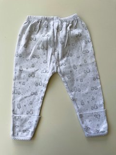 Pantalon De Pijama Baby Cottons Blanco C Pinguinos T6 Meses - comprar online