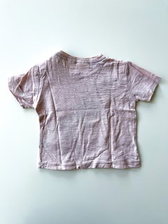 Remera Zara Niña Rosa 3 - 6 Meses Con Estampa - FASHION MARKET BA