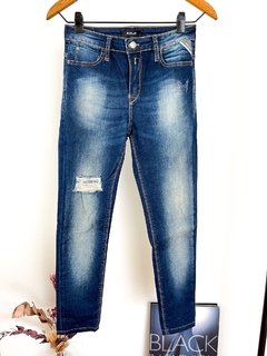 Jean Replay Azul Desgastado Talle 26 - comprar online