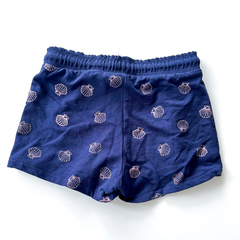 Short Hym Niña Azul Estampado Con Brillitos Talle 6-7 Años - comprar online