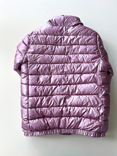 Campera Puffer Zara Niña Rosa Metalizada Talle 8 Años - comprar online