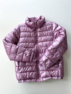 Campera Puffer Zara Niña Rosa Metalizada Talle 8 Años en internet