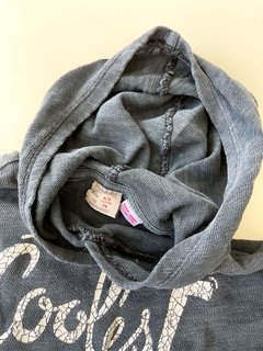 Buzo Gris Con Capucha Zara Bebe Talle 6-9 Meses - FASHION MARKET BA