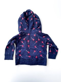 Buzo Campera Paula Cahen Danvers Bebe Azul Estampado T 6 M - comprar online