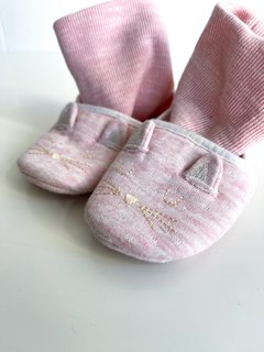 Pantuflas Zara Rosas Gatito Talle 22 / 5us en internet