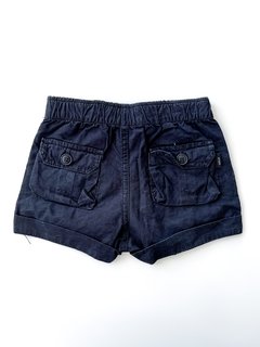 Short Bermuda Negro Little Akiabra Talle 6 Meses - comprar online