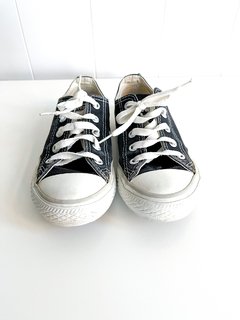 Converse negra online niño