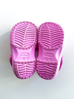 Imagen de Crocs Kids Clasicas Rosas Talle 7