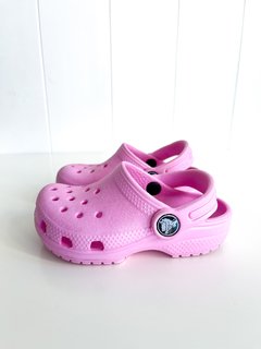 Crocs Kids Clasicas Rosas Talle 7 en internet