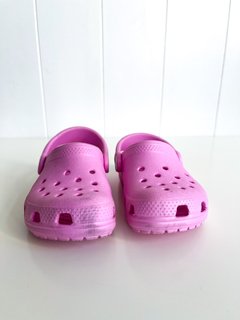 Crocs Kids Clasicas Rosas Talle 7 - FASHION MARKET BA