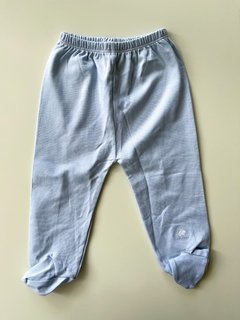 Pantalon Celeste Clarito Babycottons Talle 9 Meses