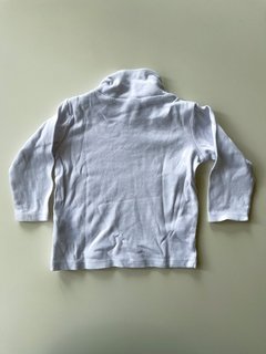 Remera Polera Basica Blanca Hym Talle 6-9 Meses - comprar online