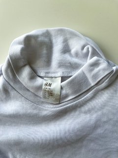 Remera Polera Basica Blanca Hym Talle 6-9 Meses en internet