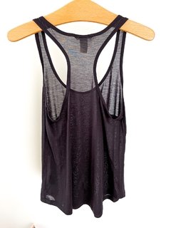 Musculosa Negra Basica Hym Talle Xs en internet