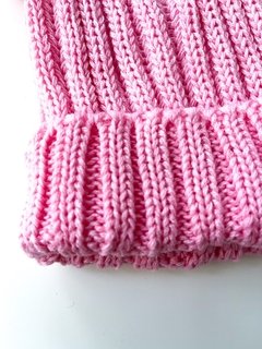 Gorro Rosa Con Orejitas Niña 12-18 Meses - comprar online