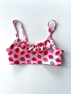 Bikini Hym Niña Estampado Frutillas Rosa Talle 2-4 Años - comprar online