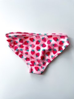 Bikini Hym Niña Estampado Frutillas Rosa Talle 2-4 Años - tienda online