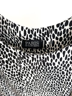 Blusa Paris By Flor Monis Estampa Pintitas Talle 1 - FASHION MARKET BA